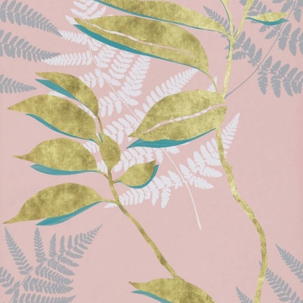 Papel Pintado Feuille d'or w7331-01 - OSBORNE and LITTLE Papel Pintado Feuille d'or w7331-01 - OSBORNE and LITTLE
