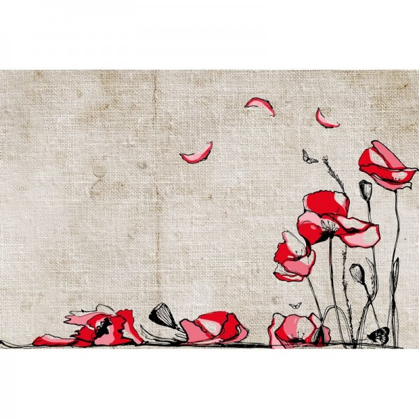 Papel Pintado PG1A-POPPIES - GLAMORA Papel Pintado PG1A-POPPIES - GLAMORA