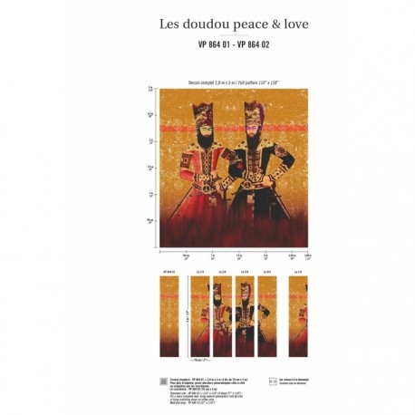 Papel Pintado Mille Millions VP-864-01 - Elitis