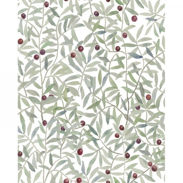 Papel Pintado Leaf Craze - White 8000008 - COORDONNE Papel Pintado Leaf Craze - White 8000008 - COORDONNE