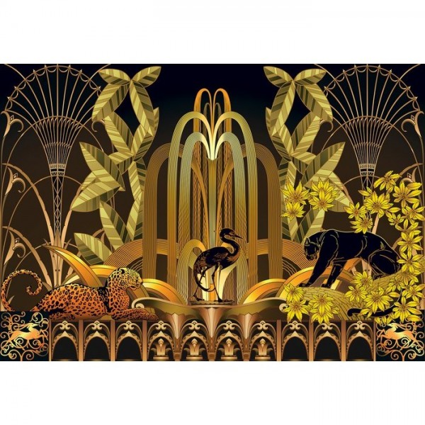Papel Pintado Mural Rue Babylone - Gold 8000052 - COORDONNE Papel Pintado Mural Rue Babylone - Gold 8000052 - COORDONNE