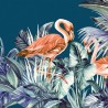 Papel Pintado EVERGLADES DARK BLUE DOM145-1 - LES DOMINOTIERS