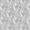 Papel Pintado JUNGLE ISLAND BLACK AND WHITE DOM142-1 - LES DOMINOTIERS