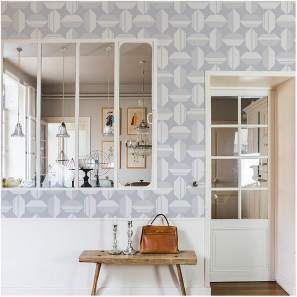 Papel Pintado RALEIGH GREY DOM1411-2 - LES DOMINOTIERS