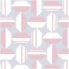 Papel Pintado RALEIGH PINK DOM1411-1 - LES DOMINOTIERS
