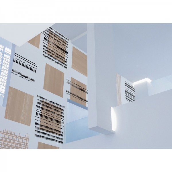 Papel Pintado Brushed Drops B6405 - CODE COMTEMPORARY DESING BY JANNELLI