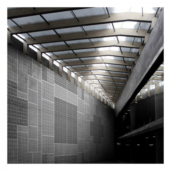 Papel Pintado Chevron Tiles B6604 - CODE COMTEMPORARY DESING BY JANNELLI