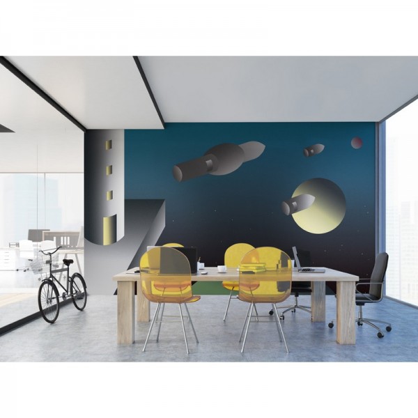 Papel Pintado Postmoderno  3 B4102 - CODE COMTEMPORARY DESING BY JANNELLI