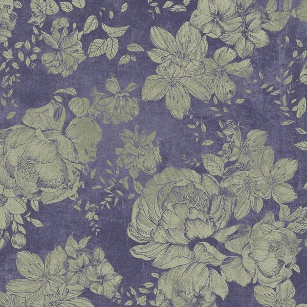Papel Pintado Shy Flowers B1506 - CODE COMTEMPORARY DESING BY JANNELLI