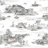 Papel Pintado Classic Mountains Grey-pink - SIAN ZENG