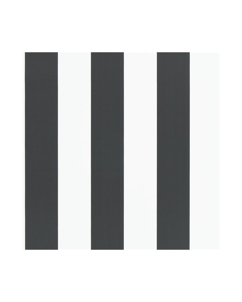 Papel Pintado PRL026-09 SPALDING STRIPE - BLACK WHITE - Ralph Lauren Home Papel Pintado PRL026-09 SPALDING STRIPE - BLACK WHITE - Ralph Lauren Home
