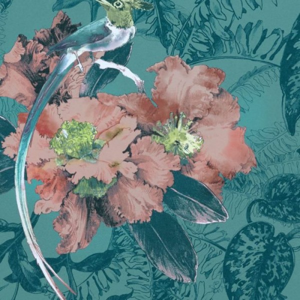 Papel Pintado Hedgerow Mineral 2008-144-02 - 1838 WALLCOVERINGS