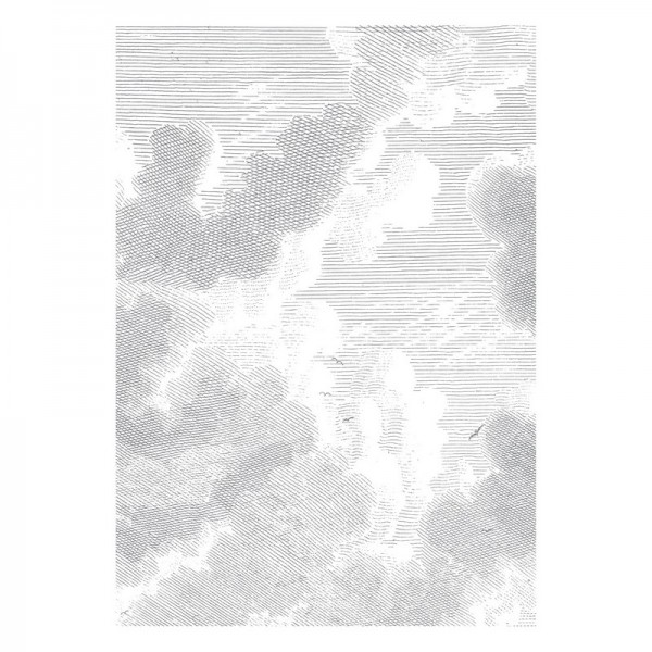 Papel Pintado WP-621 Wall Mural Engraved Clouds - KEK AMSTERDAM