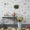 Papel Pintado Classic Dino Wallpaper Pink Green - SIAN ZENG