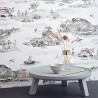 Papel Pintado Classic Mountains Grey-pink - SIAN ZENG