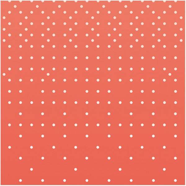 Papel Pintado POLKA-CORAL DOM6-1 - LES DOMINOTIERS