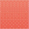 Papel Pintado POLKA-CORAL DOM6-1 - LES DOMINOTIERS