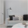 Papel Pintado KUBE-SLATE-BLUE DOM5-4 - LES DOMINOTIERS