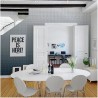 Papel Pintado POLKA-SLATE-BLUE DOM6-4 - LES DOMINOTIERS