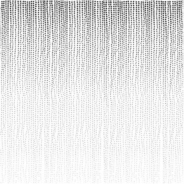 Papel Pintado RAIN-DROPS-BLACK-WHITE DOM7-5 - LES DOMINOTIERS