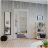 Papel Pintado RAIN-DROPS-BLACK-WHITE DOM7-5 - LES DOMINOTIERS
