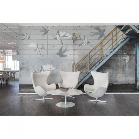 Papel Pintado R16971 Concrete Art, Swallow - REBEL WALLS