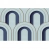 Papel Pintado R16102 Arch Deco, Blue - REBEL WALLS