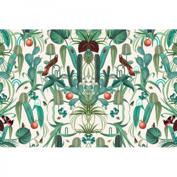 Papel Pintado R16161 Cuba Jungle - REBEL WALLS Papel Pintado R16161 Cuba Jungle - REBEL WALLS