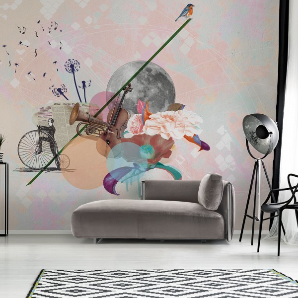 Papel Pintado JAZZ INKIMBL1802 - INKIOSTRO BIANCO
