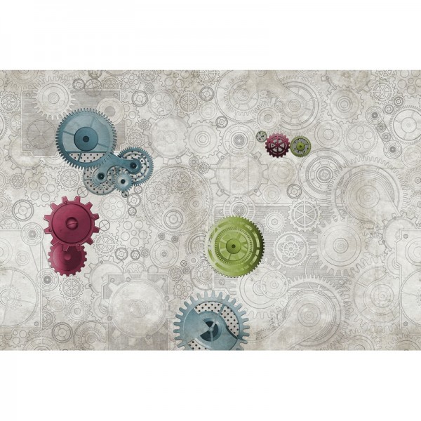 Papel Pintado CLOCKWORK GL11041B - GLAMORA Papel Pintado CLOCKWORK GL11041B - GLAMORA