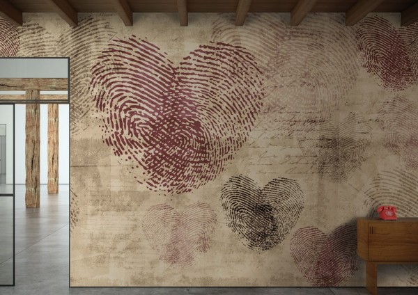 Papel Pintado HEARTPRINT GL11154A - GLAMORA
