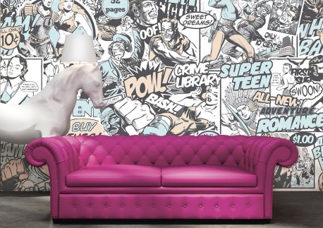 Papel Pintado PULP STRIP GL6101A - GLAMORA