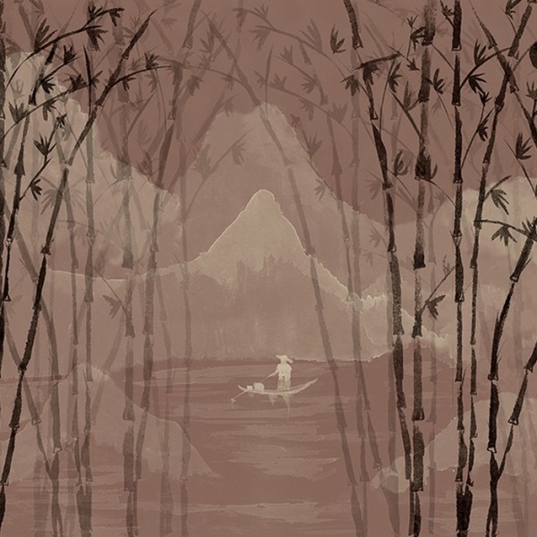 Papel Pintado Bamboo Green Mural 8706802 - COORDONNE