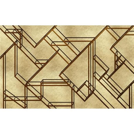 L Geometric Gold 9600400 L Geometric Gold 9600400