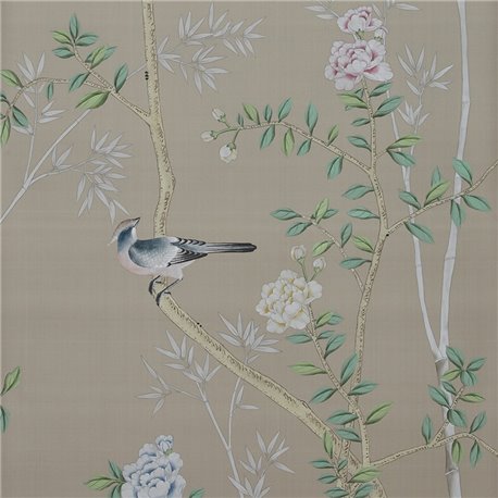 portobello Standard on Lead Grey dyed silk