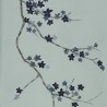Cherry Tree Original n Adam Grey dyed silk