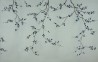 Cherry Tree Original n Adam Grey dyed silk