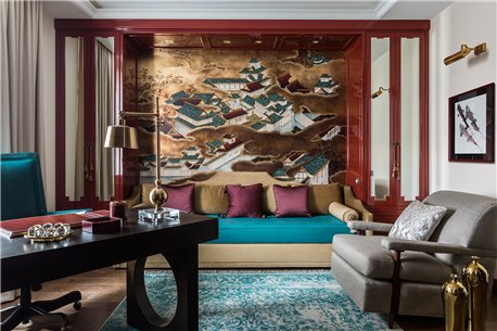 Imperial Palace Original on Deep Rich Gold gilded paper