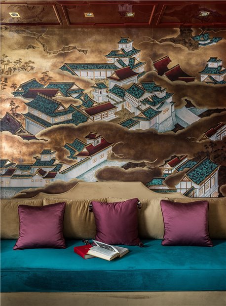 Imperial Palace Original on Deep Rich Gold gilded paper