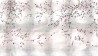 Plum Blossom Part custom on Tarnished ilver gilded paper with pearlescent antiquing