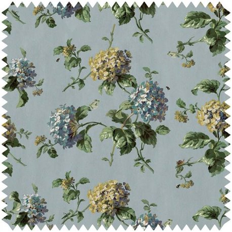 HORTENSIA COTTON LINEN SKY BLUE HORTENSIA COTTON LINEN SKY BLUE