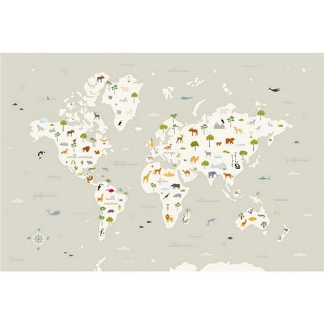 Animal Map Cloud 9700052 Animal Map Cloud 9700052