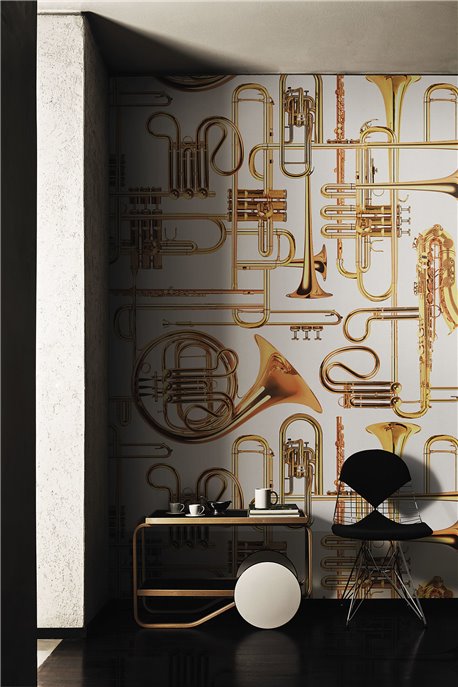 Papel Pintado DONALD TRUMPET 13TP-02 - LONDON ART