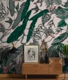 73685-2 FEANNE TROPICAL-FOLIAGE-NAVY