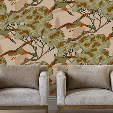Grand Flying Ducks Sage...