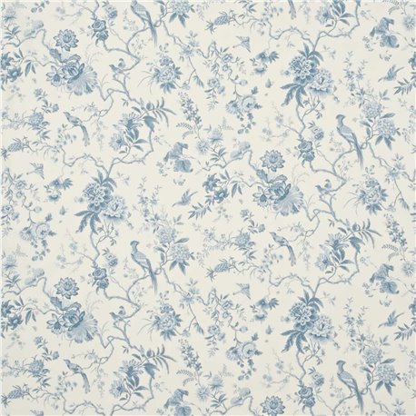 Pillemont Toile Ivory-China Blue DPEMPI203 Pillemont Toile Ivory-China Blue DPEMPI203