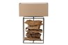 LAMPARA SOBREMESA MADERA KANDY REF-907012