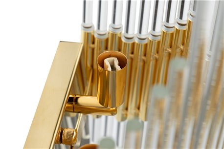 APLIQUE METAL CRISTAL MADRID REF-904060