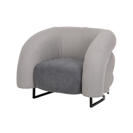 SILLON ACERO INOX-BOUCLE-TELA HANKO REF-930021 SILLON ACERO INOX-BOUCLE-TELA HANKO REF-930021