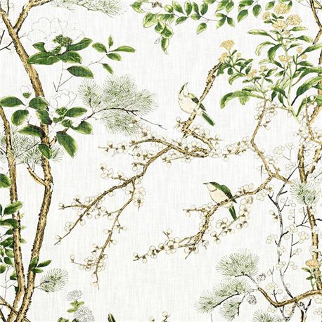 Katsura Green and White F913621 Katsura Green and White F913621